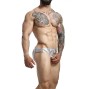 MOB - ANEL PENIANO DNGEON JOCKSTRAP PRATA TAMANHO ÚNICO