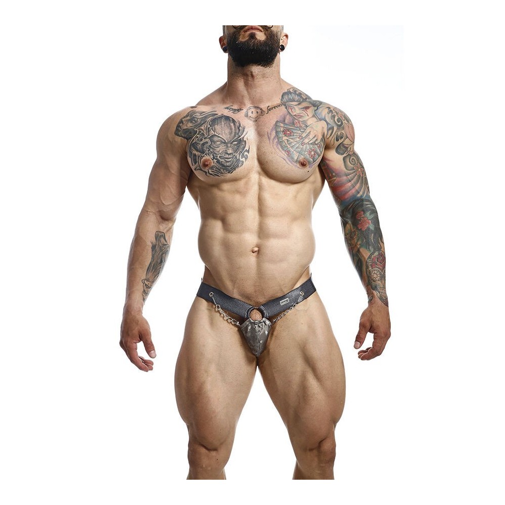 MOB - DNGEON SNAP JOCKSTRAP GRAU EINE GRÖSSE