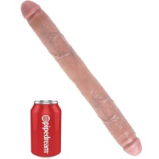 KING COCK - THICK DOUBLE DILDO FLESH 40.6 CM