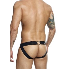 MOB - DNGEON JOCKSTRAP NERO CON CATENA TAGLIA UNICA