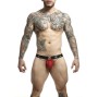 MOB - DNGEON JOCKSTRAP ROSSO CON CATENE TAGLIA UNICA