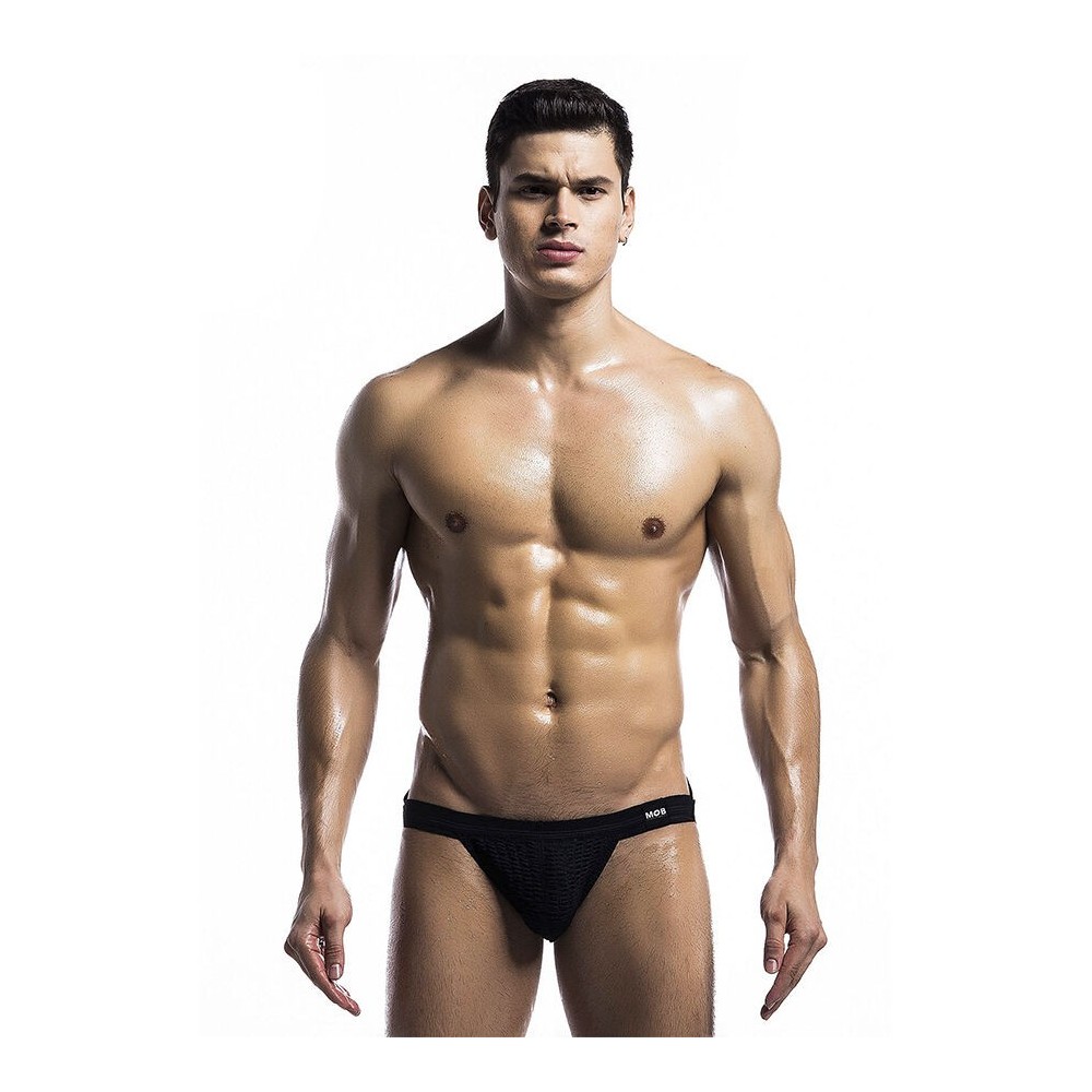 MOB - COSTUME DA BAGNO FETISH JOCKSTRAP NERO TAGLIA L