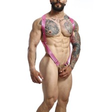 MOB - DNGEON CROSS BACK HARNESS ROSA TAMANHO ÚNICO
