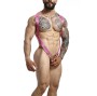 MOB - DNGEON CROSS BACK HARNESS ROSA EINE GRÖSSE