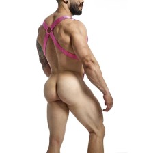 MOB - DNGEON CROSS BACK HARNESS ROSA TAMANHO ÚNICO