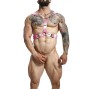 MOB - DNGEON PINK CHAIN HARNESS TAMANHO ÚNICO Y