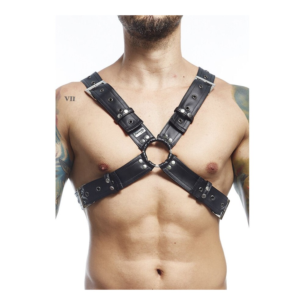 MOB - CEINTURE HARNAIS NOIRE DNGEON TAILLE UNIQUE X