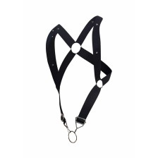 MOB - HARNAIS DORSAL CROISÉ NOIR DNGEON TAILLE UNIQUE