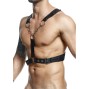MOB - DNGEON CROSSED BLACK CHAIN HARNESS TAMANHO ÚNICO