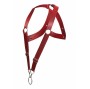 MOB - DNGEON CROSS BACK HARNESS VERMELHO TAMANHO ÚNICO