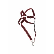 MOB - DNGEON RED CROSSED PENIS HARNESS TAMANHO ÚNICO