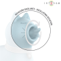 INTENSE - DUCHESS STIMULATOR WITH ROTATING TONGUE 360º BLUE