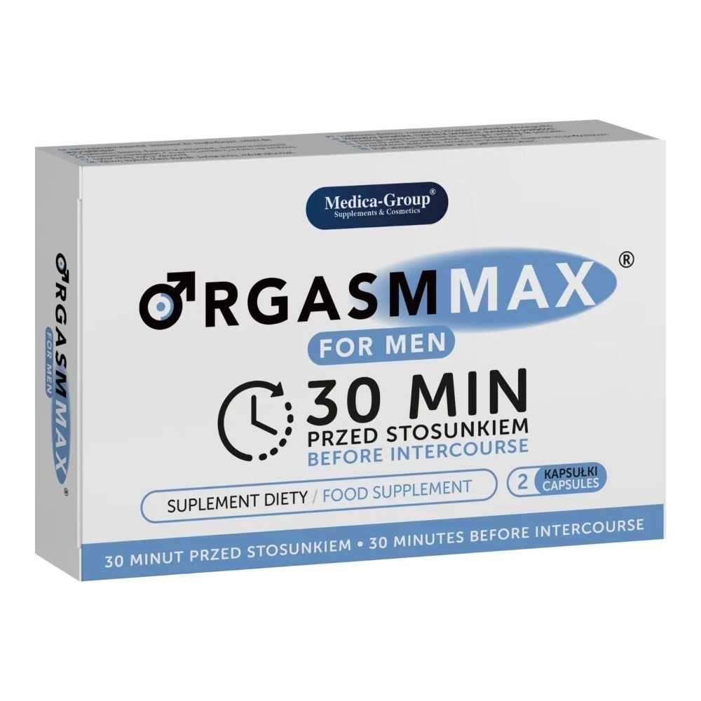 MEDICA GROUP - ORGASM MAX POUR HOMMES 2 CAPSULES