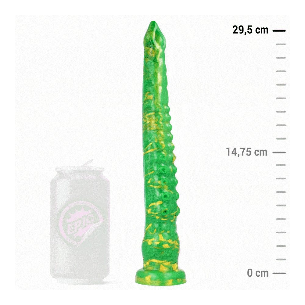 EPIC - DILDO HYLOS VERDE FLASH