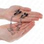 KINK - FLAT CHAIN NIPPLE CLAMPS SILVER 34 CM