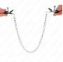KINK - FLAT CHAIN NIPPLE CLAMPS SILVER 34 CM