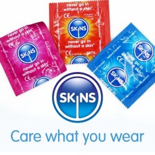 SKINS - CONFEZIONE ASSORTITA DI PREMIUM CONSERVANTI 16 PEZZI