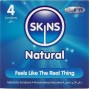 SKINS - PRESERVATIVI NATURALI PREMIUM CONFEZIONE DA 4