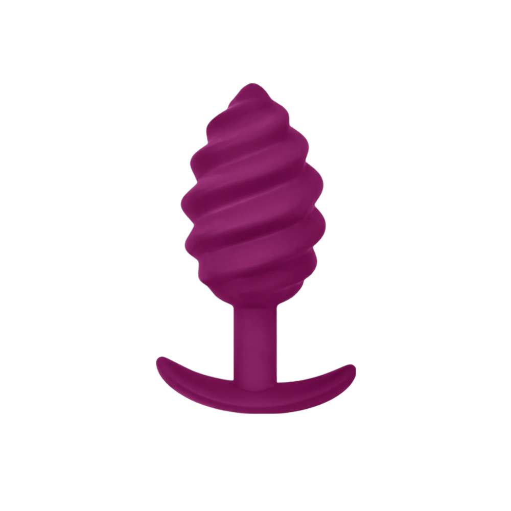 G-VIBE - GPLUG TWIST 2 PURPLE ANAL PLUG