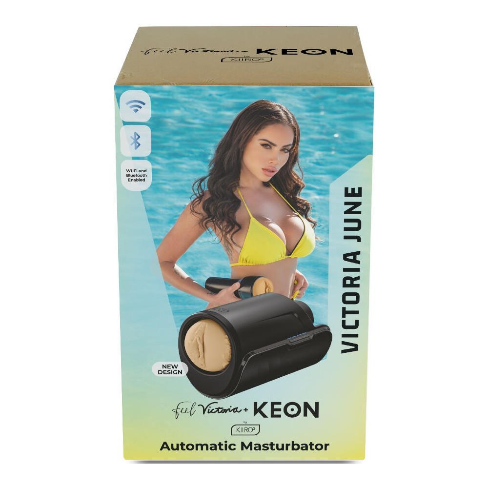 KIIROO - KEON WIFI COMBO VICTORIA JUNE AUTOMATISCHER MASTURBATOR + FEEL STROKER