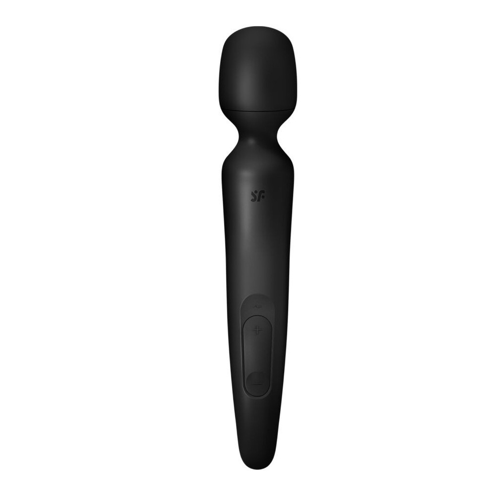 SATISFYER - WAND ERLAND VIBRIERENDES MASSAGER SCHWARZ