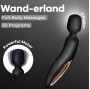 SATISFYER - WAND ERLAND MASSAGEADOR VIBRATÓRIO PRETO