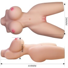 CRAZY BULL - LILY REALISTIC FEMALE TORSO VAGINA AND ANAL 4 KG