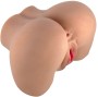 CRAZY BULL - VIBRADOR MILA BUTT COM CONTROLE REALISTA DE VAGINA E ÂNUS REMOTO