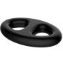 CRAZY BULL - ANEL DE SILICONE OVAL DUPLO