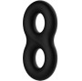 CRAZY BULL - ANEL DE SILICONE DUPLO INFINITO