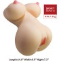 CRAZY BULL - FIONA TORSO FEMMINILE REALISTICO VAGINA E ANALE 7,1 KG