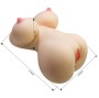 CRAZY BULL - FIONA REALISTISCHER WEIBLICHER TORSO VAGINA UND ANAL 7,1 KG