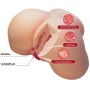 CRAZY BULL - OLIVIA REALISTICO SEDERE FEMMINILE VAGINA E ANALE 5,5 KG