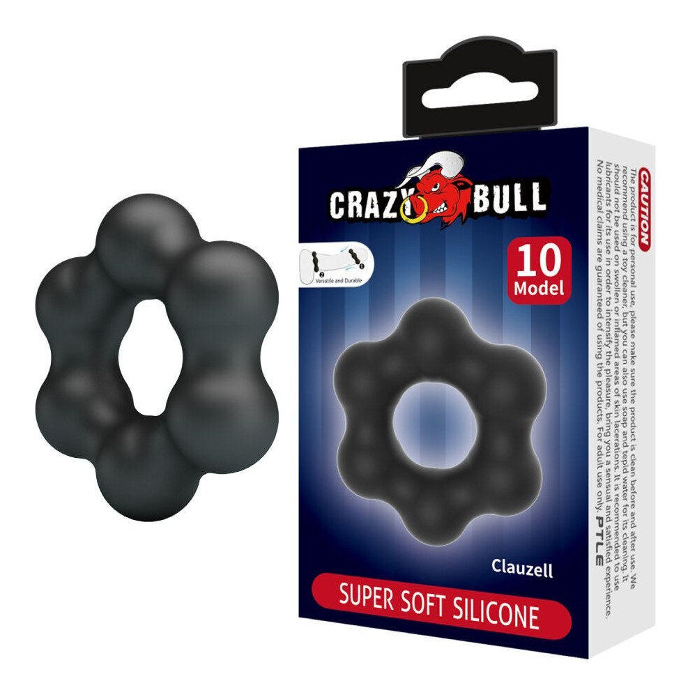 CRAZY BULL - ANEL DE SILICONE CLAUZELL MODELO 10
