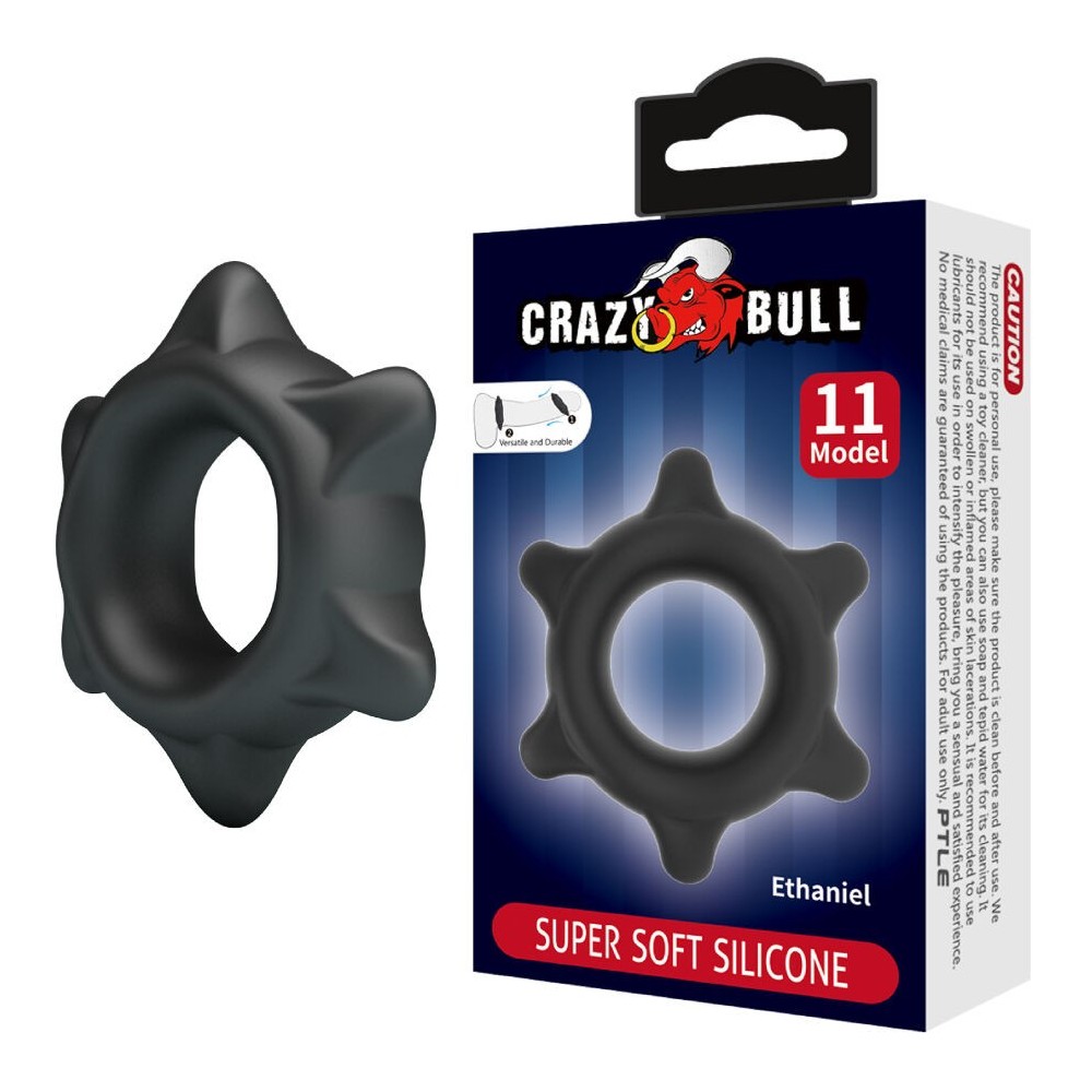 CRAZY BULL - ANEL DE SILICONE ETHANIEL MODELO 11