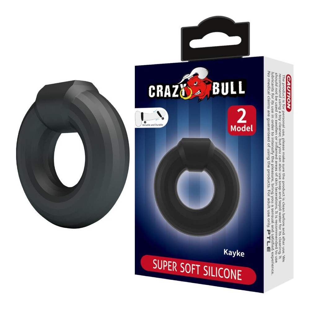 CRAZY BULL - ANEL DE SILICONE KAYKE MODELO 2