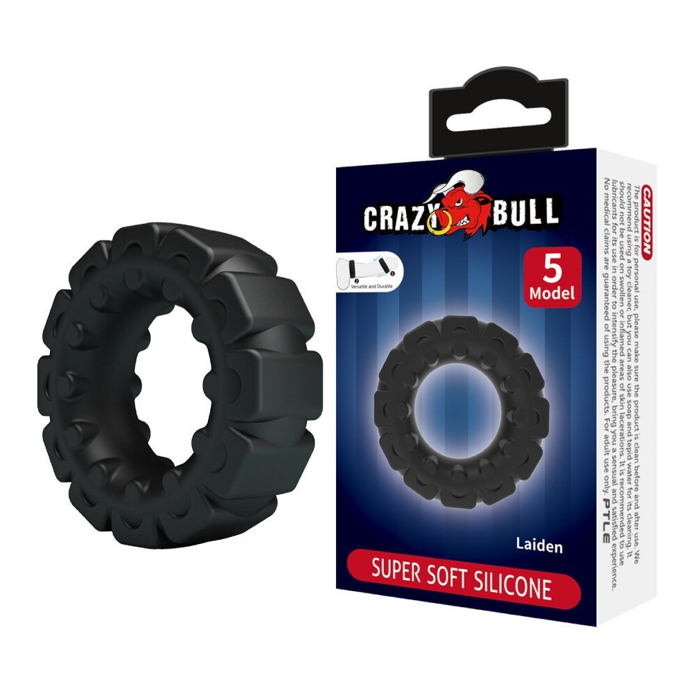 CRAZY BULL - ANELLO IN SILICONE LAIDEN MODELLO 5