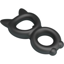 CRAZY BULL - ANEL DUPLO DE SILICONE TORAN MODELO 20