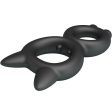 CRAZY BULL - BAGUE DOUBLE EN SILICONE TORAN MODÈLE 20