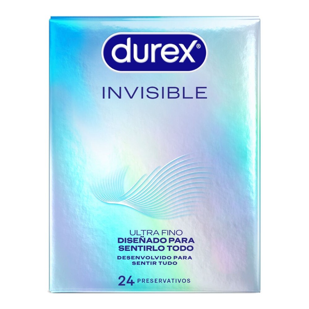 DUREX - PRÉSERVATIFS ULTRA FINS INVISIBLES 24 UNITÉS