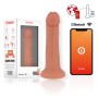 ONINDER - MITTLERER BOGOTÁ-VIBRATORDILDO MIT 9 GESCHWINDIGKEITEN NATÜRLICH 20 CM -O- 4.2 CM - KOSTENLOSE APP
