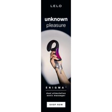 LELO - MASSAGGIATORE STIMOLAZIONE DOPPIA ASPIRAZIONE ENIGMA NERO