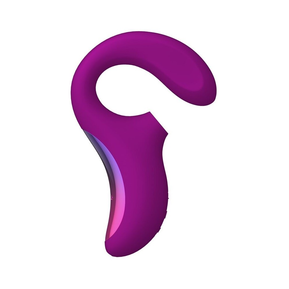 LELO - ENIGMA DOUBLE SUCTION STIMULATION PURPLE MASSAGER
