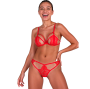 PASSION - ANUVERA REGGISENO + PERIZOMA FIRE BRICK S/M