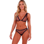 PASSION - BELISSANA BRA + THONG SET BLUE S/M