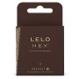 LELO - PRÉSERVATIFS HEX RESPECT XL, PAQUET DE 3