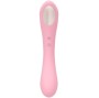 FEMINTIMATE - DAISY MASSAGER SUCTION AND VIBRATOR PINK
