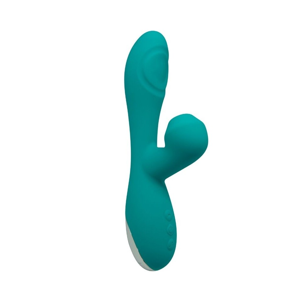 ALIVE - CARIBBEAN SHINE VIBRATOR & SUCTION BLUE