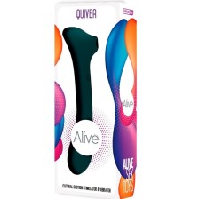 ALIVE - QUIVER SUCTION & VIBRATOR GRÜN