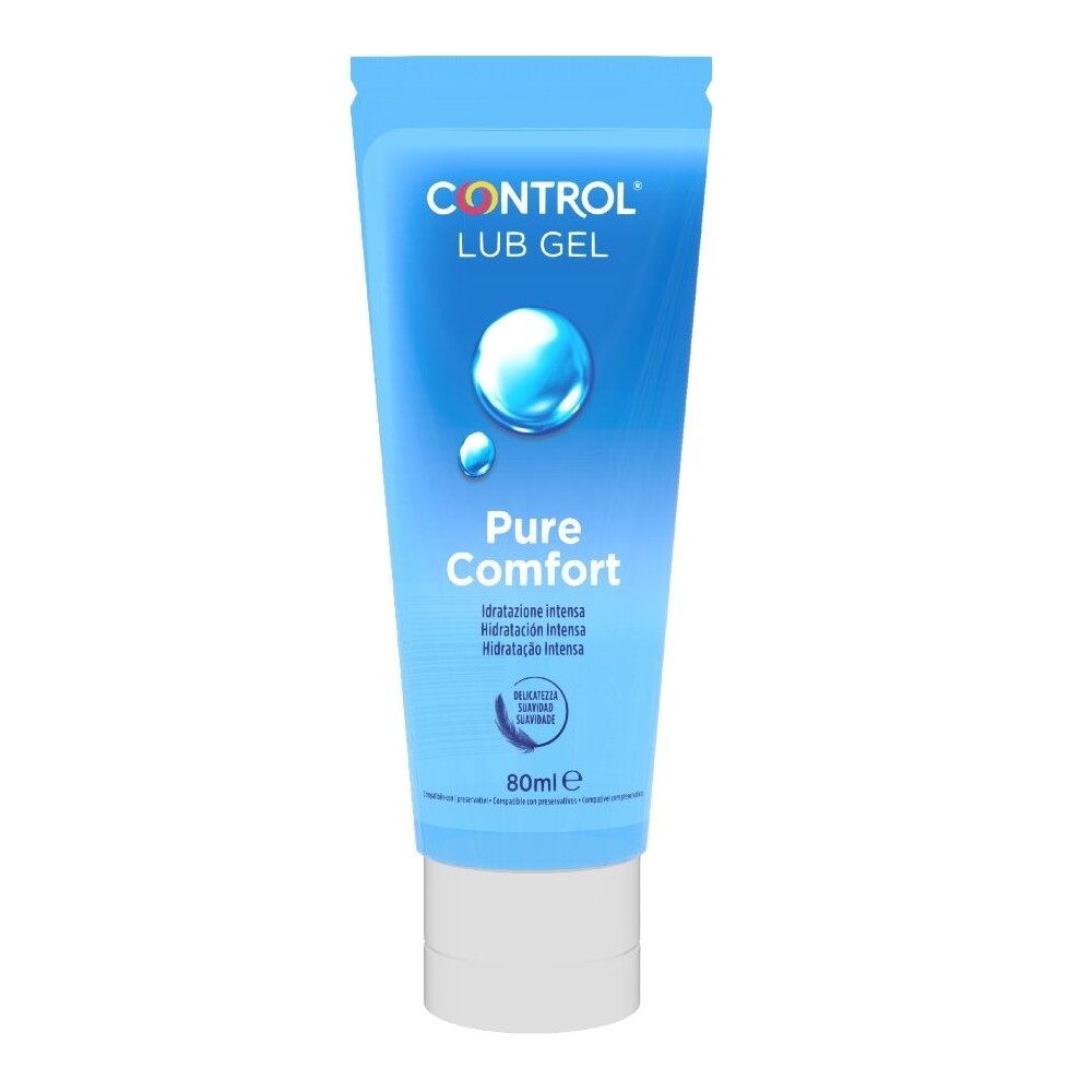 CONTROL - LUBRIFICANTE DE HIDRATAÇÃO INTENSA PURE COMFORT 80 ML